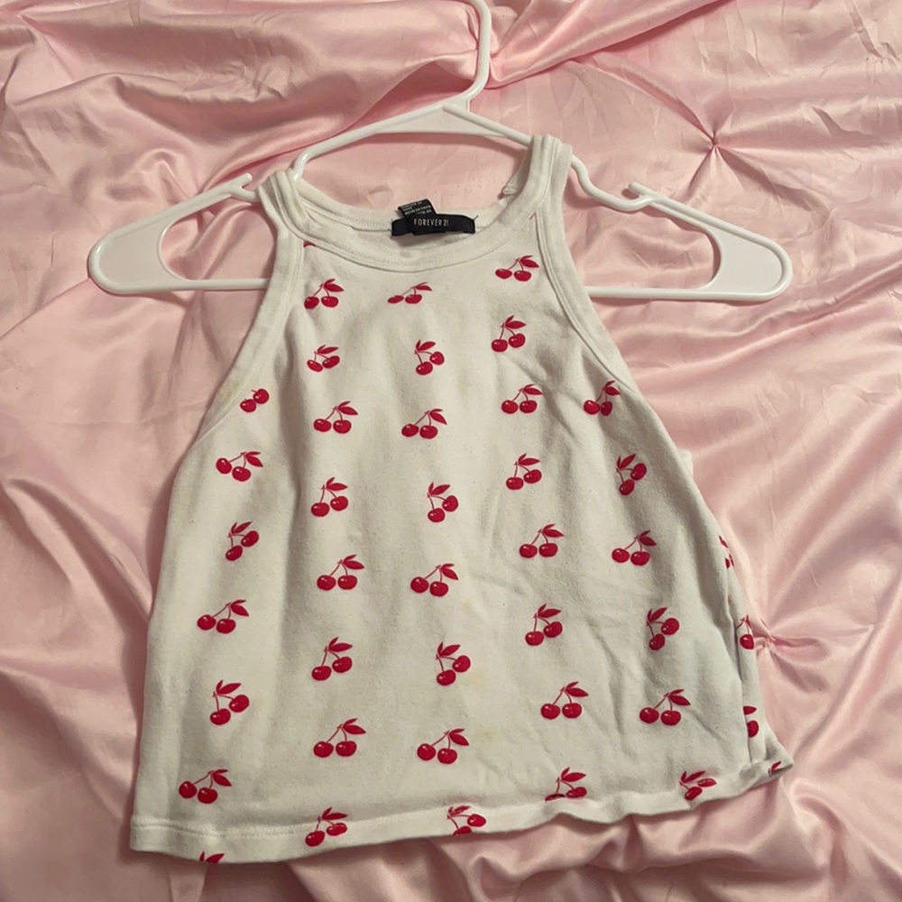 Cherry tank top! From forever 21!